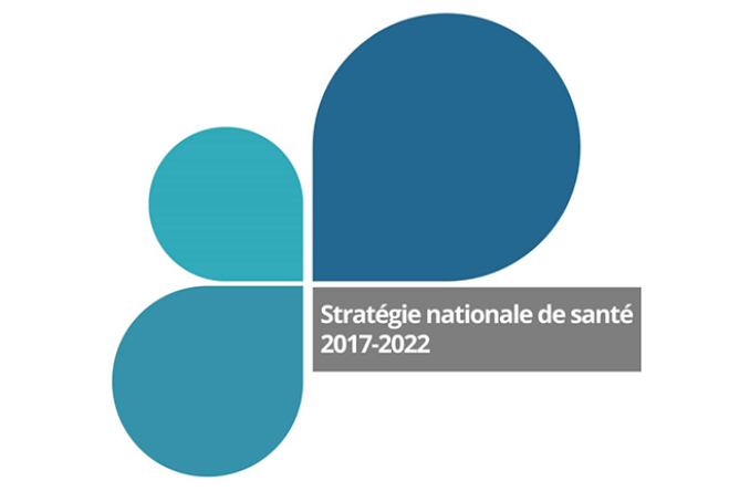 Logo de la stratégie nationale de santé 2017