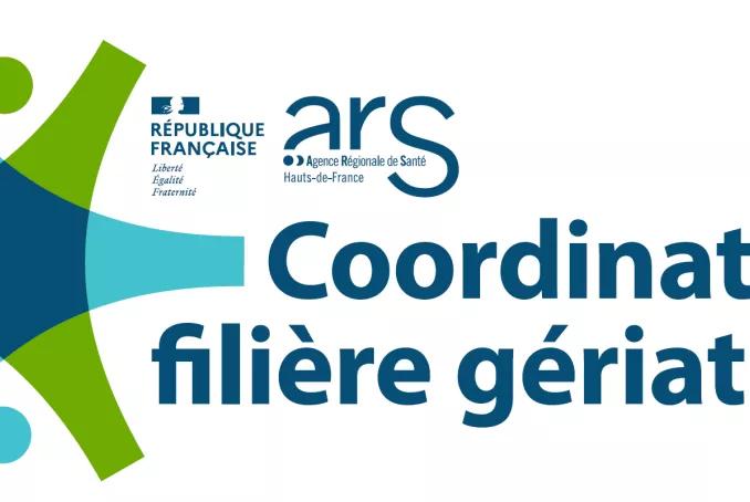République Française Liberté Égalité Fraternité Agence régionale dee santé Hauts-de-France Coordination filière gériatrique