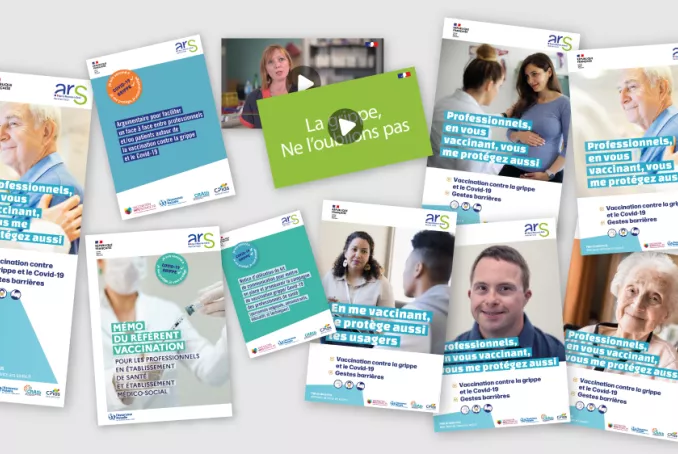 kit de communication vaccination grippe- covid